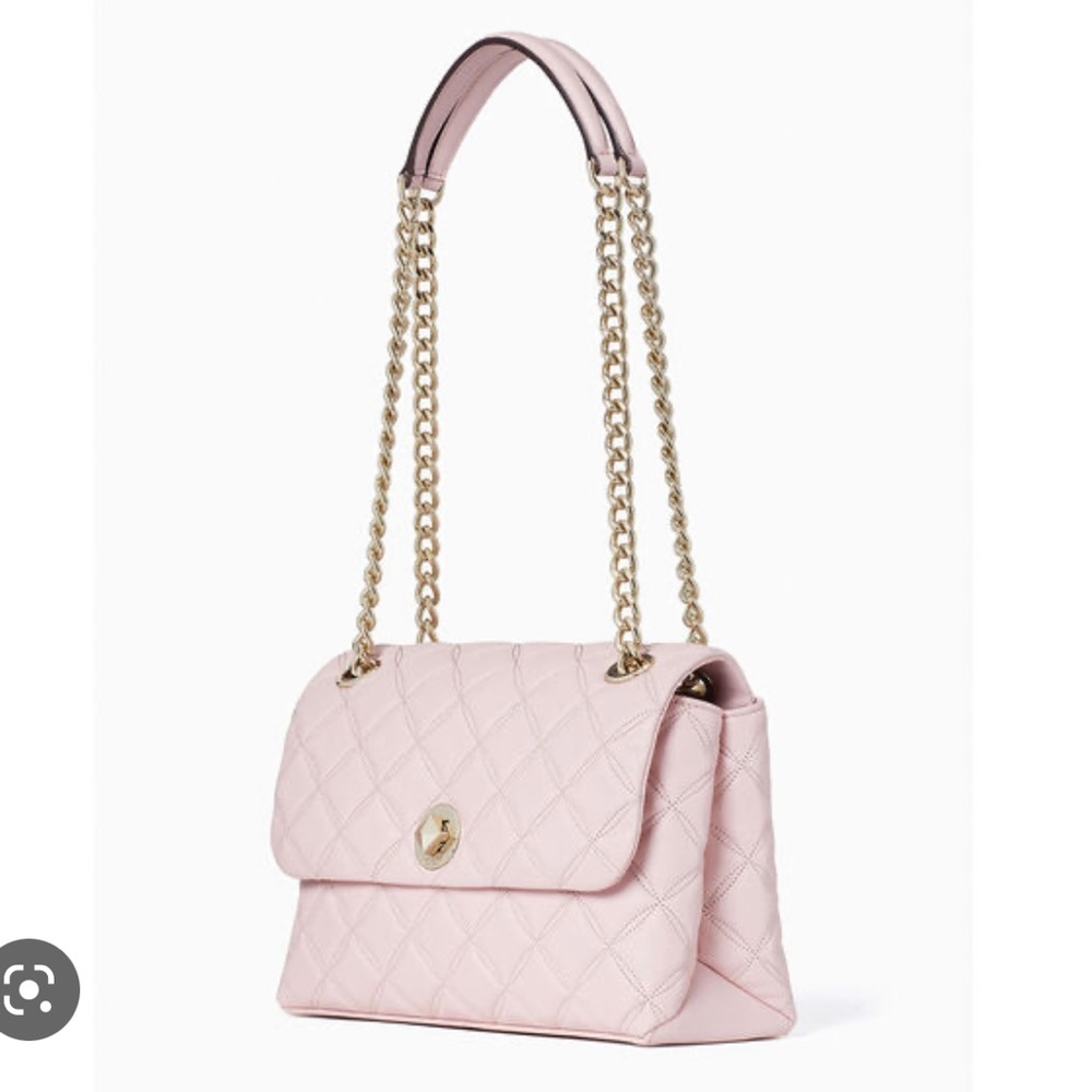 Kate Spade - Natalia Medium Flap Shoulder Bag - Rose Smoke